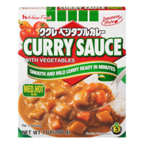 Curry Sauce with Vegetables Medium Hot
