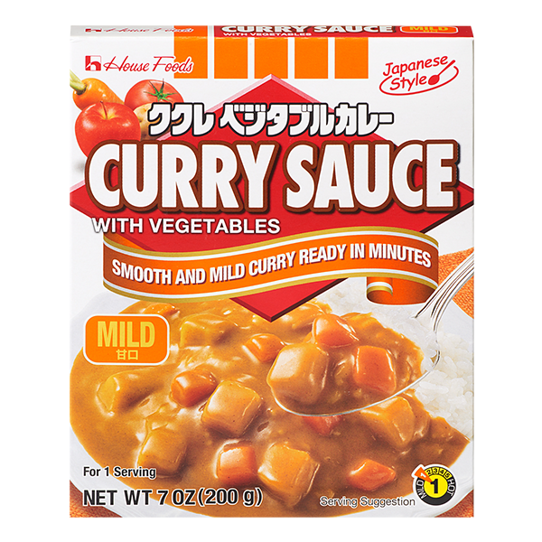 Curry Sauce with Vegetables Mild 7oz
