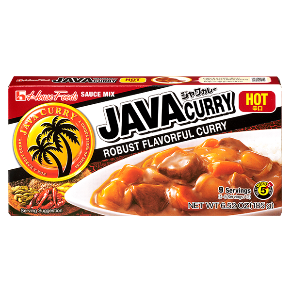 Java Curry Sauce Mix Hot 6.52oz