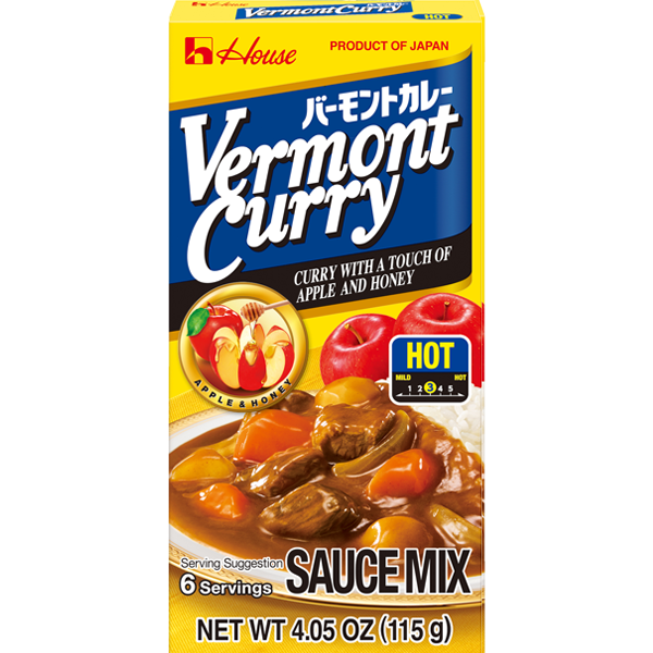 Vermont Curry Sauce Mix Hot 4.05oz