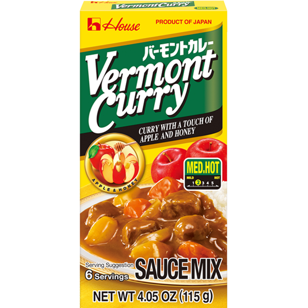 Vermont Curry Sauce Mix Medium Hot 4.05oz