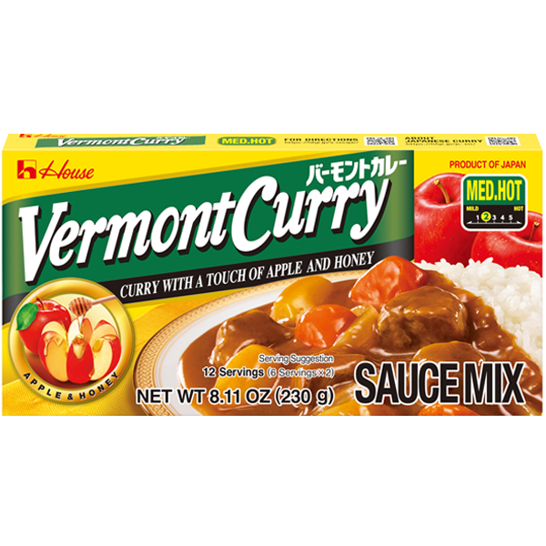 Vermont Curry Sauce Mix Medium Hot 8.11oz