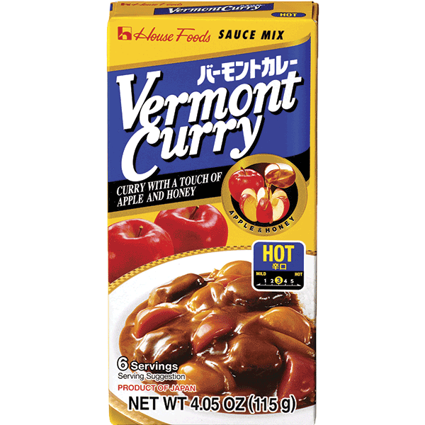 Vermont Curry Sauce Mix Hot 4.05oz