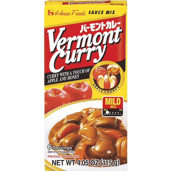 Vermont Curry Sauce Mix Mild 4.05oz