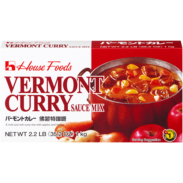 Vermont Curry Sauce Mix (Roux) 35.20z